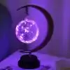Décoration lumineuse <br>Lampe Croissant de Lune. | OkO-OKO™ Lampe Croissant de Lune avec bulle en verre | oko-oko