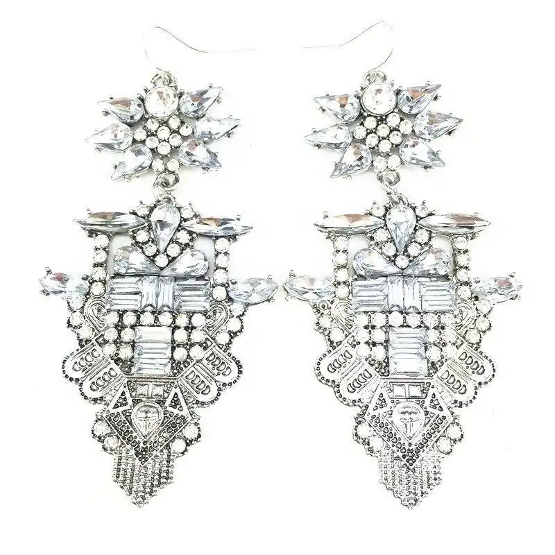 Bijou Etnique et Boho <br> Parure Bijoux Bollywood. | OkO-OKO™ Parure Bijoux Bollywood boucle d'oreilles | oko oko