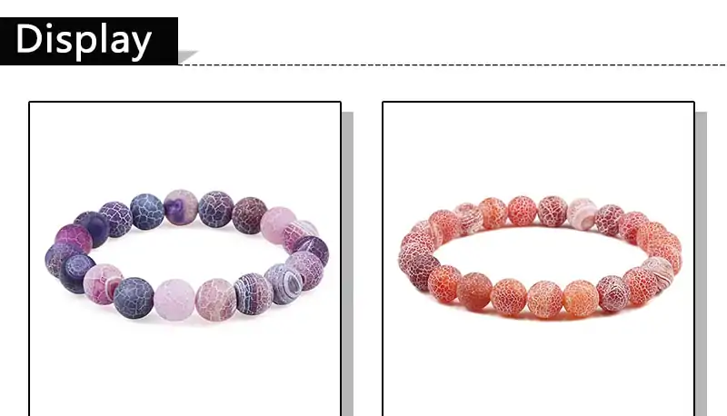 Natursteinarmband mit großen Perlen | oko oko