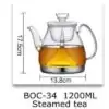 Steam Filter Induction Teapot Variant No. 2 | OkO-OkO