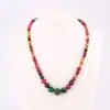 Collier Pierre Naturelle Femme Tourmaline (colorée) | oko-oko
