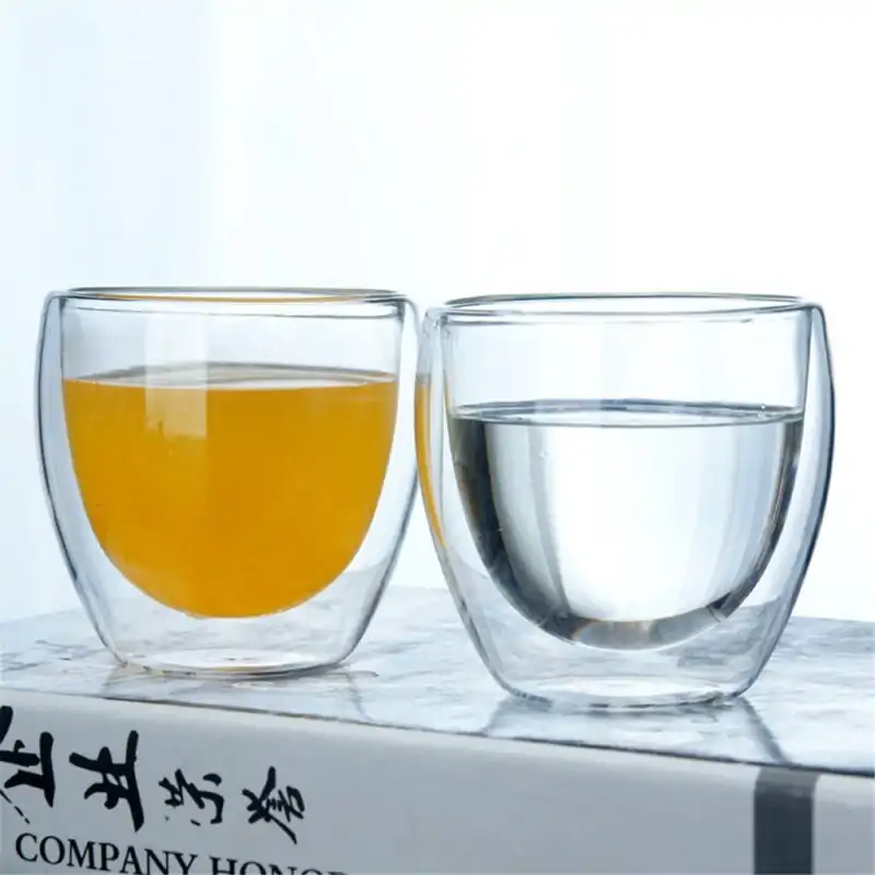 Service à thé <br>Verre double paroi. | OkO-OKO™ Acheter verre double paroi pour les jus, le froid, bon marché oko-oko