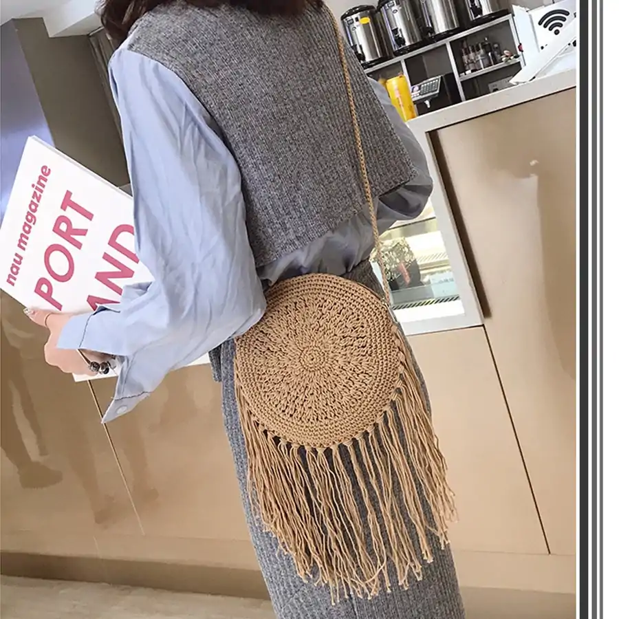 Bolso Boho Dream Catcher beige/marrón | oko oko