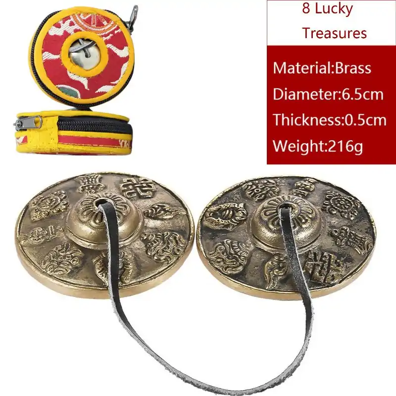 Bouddhisme <br> Cymbale Tibétaine | OkO-OKO™ Cymbale Tibétaine lucky