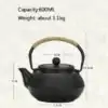 Théière en fonte brute <br> Japanese. | OkO-OKO™ Théière en Fonte Japanese 600 ml | oko-oko
