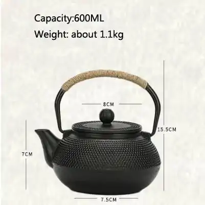 Théière en fonte brute <br> Japanese. | OkO-OKO™ Théière en Fonte Japanese 600 ml | oko-oko