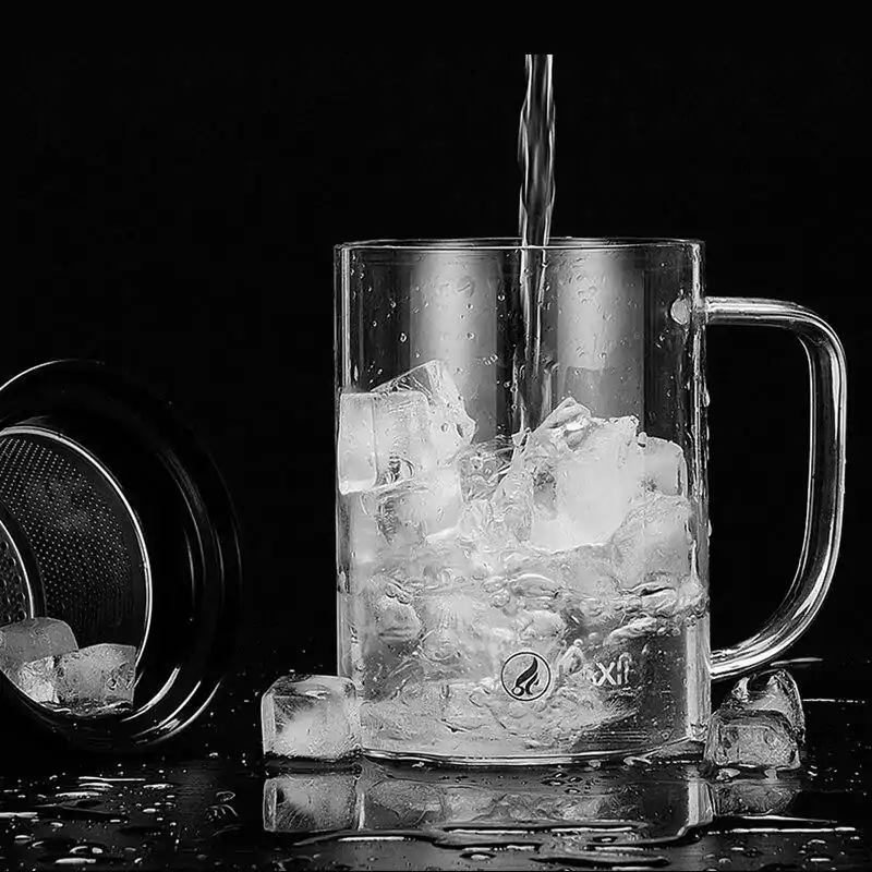 Théière Nomade <br> Mug infuseur (Théière Nomade). | OkO-OKO™ Mug infuseur verre pyrex resistant à la charleur | oko oko