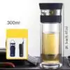 Théière Nomade <br> Avec infuseur. | OkO-OKO™ Thermos Infuseur en verre 300 ml noir bleuté | oko oko