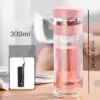 Théière Nomade <br> Avec infuseur. | OkO-OKO™ Thermos Infuseur en verre 300 ml rose | oko oko