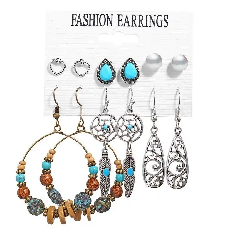 Ethnic and Boho Jewelry Boho Earrings. | OkO-OKO™ Boho earring set 2 | oko