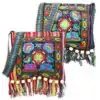 Sac à main <br>Brodé ethnique. | OkO-OKO™ Sac brodé ethnique bouddhique | oko oko