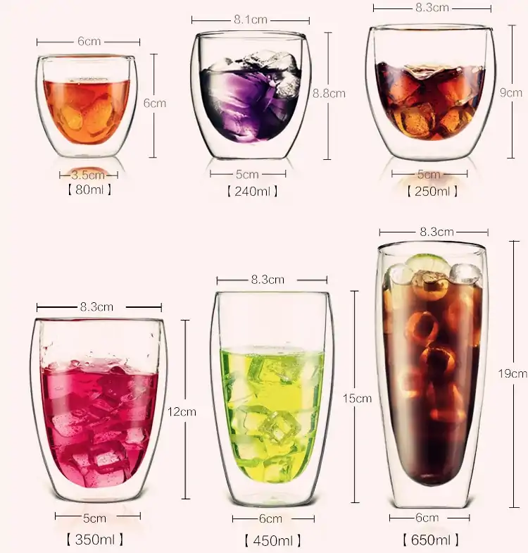 Service à thé <br>Verre double paroi. | OkO-OKO™ Verre double paroi | oko oko
