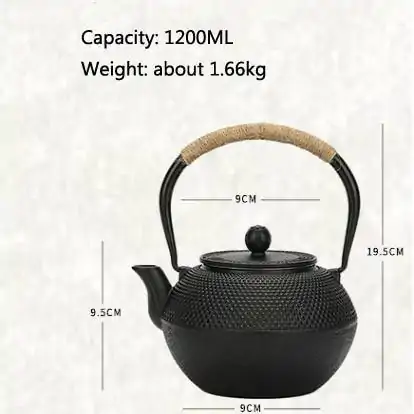 Théière en fonte brute <br> Japanese. | OkO-OKO™ Théière en Fonte Japanese 1200 ml | oko-oko
