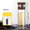 Théière Nomade <br> Avec infuseur. | OkO-OKO™ Thermos Infuseur en verre 400 ml bois | oko oko