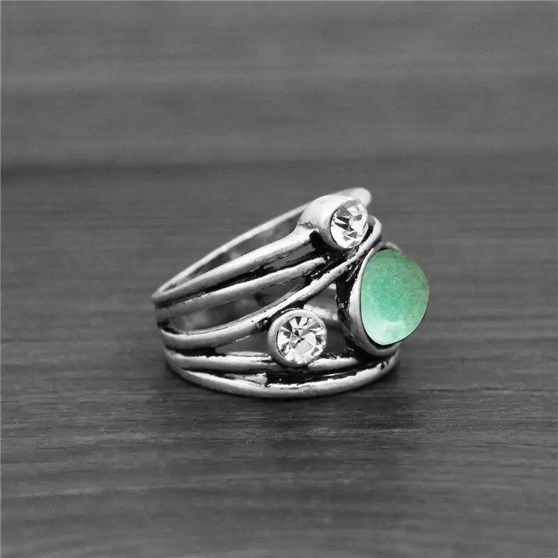 Bijou Lithothérapie <br> Bague Pierre Naturelle. | OkO-OKO™ Bague Semi précieuse | oko-oko