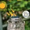 Decoración luminosa Linterna solar colgante para exterior | OkO-OKO™ Lámpara colgante con energía solar Jardín | OkO-OkO™