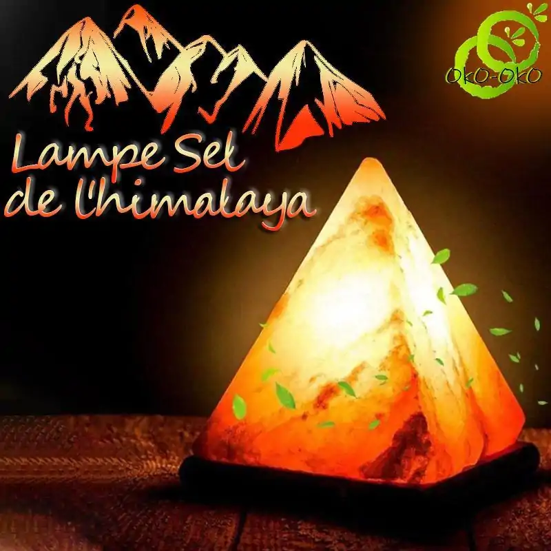 Décoration lumineuse <br> Lampe de Sel. | OkO-OKO™ Acheter Lampe de Sel de l'Himalaya pas cher | OkO-OkO