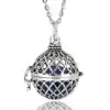 Bijou Diffuseur Huiles Essentielles <br> Pendentif Vintage. | OkO-OKO™ Pendentif diffuseur huiles essentielles boule vintage | oko oko
