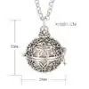 Bijou Diffuseur Huiles Essentielles <br> Pendentif Vintage. | OkO-OKO™ Pendentif diffuseur huiles essentielles sphérique dimentions | oko oko