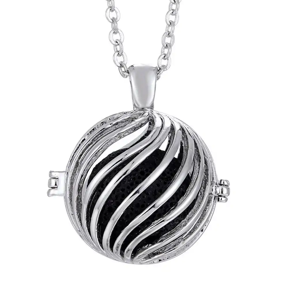 Bijou Diffuseur Huiles Essentielles <br> Pendentif Vintage. | OkO-OKO™ Pendentif diffuseur huiles essentielles sphère | oko oko