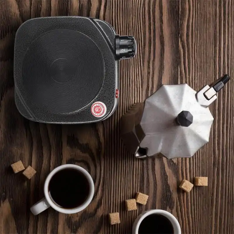 Chauffe Théière <br> Mini Plaque Électrique (500W 220V). | OkO-OKO™ Mini Plaque Électrique pour cafetière | OkO-OkO