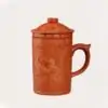 Ceramic Infuser Mug Light Brown Variant | OkO-OkO