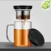 Théière Nomade <br> Mug infuseur (Théière Nomade). | OkO-OKO™ Mug infuseur en verre | oko oko