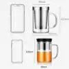 Théière Nomade <br> Mug infuseur (Théière Nomade). | OkO-OKO™ Mug infuseur 2 variantes | oko oko