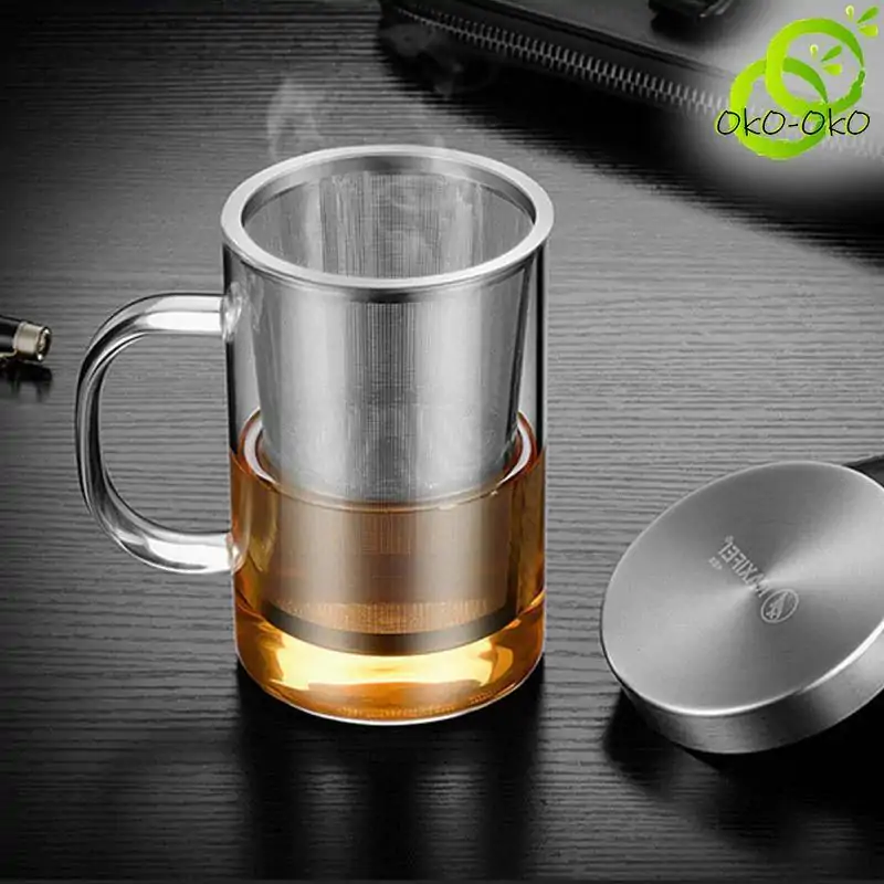Théière Nomade <br> Mug infuseur (Théière Nomade). | OkO-OKO™ tisanière mug avec filtre intégré | oko oko