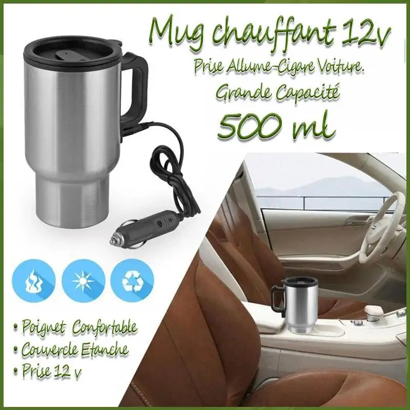 Thermos <br> Mug chauffant allume cigare. | OkO-OKO™ Acheter Mug Chauffant Allume Cigare (12 volt) | oko oko