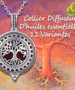 Colgante difusor redondo con cadena | oko-oko