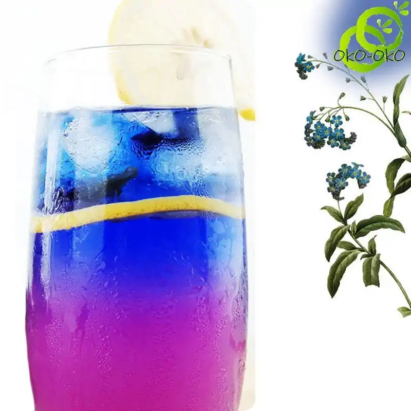 Thé et Infusion <br>Poudre de Clitoria Ternatea | OkO-OKO™ Poudre Fleur de Pois Papillon en boisson | oko-oko