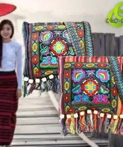 Beau Sac brodé ethnique pas cher | oko oko