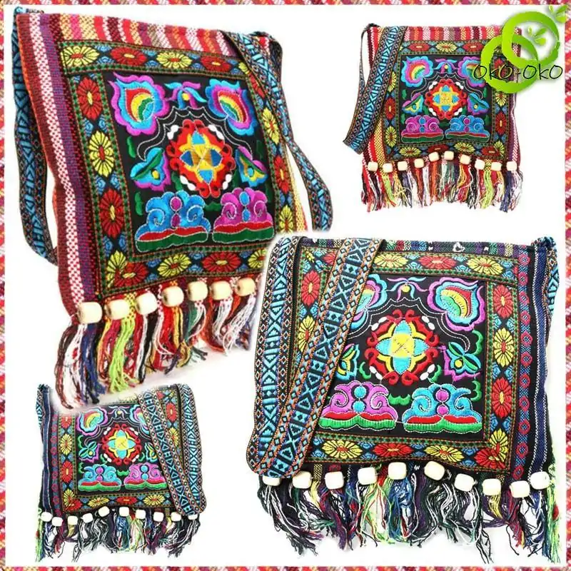 Sac à main <br>Brodé ethnique. | OkO-OKO™ Sac brodé ethnique 2 variantes | oko oko
