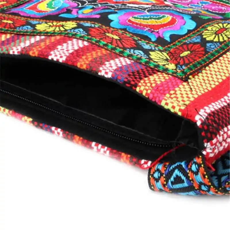 Sac à main <br>Brodé ethnique. | OkO-OKO™ Sac brodé ethnique avec fermeture Eclair | oko oko