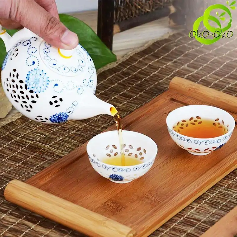 Service à Thé <br> Chinois (6 Variantes). | OkO-OKO™ Acheter Service à Thé Chinois pas cher | OkO-OkO