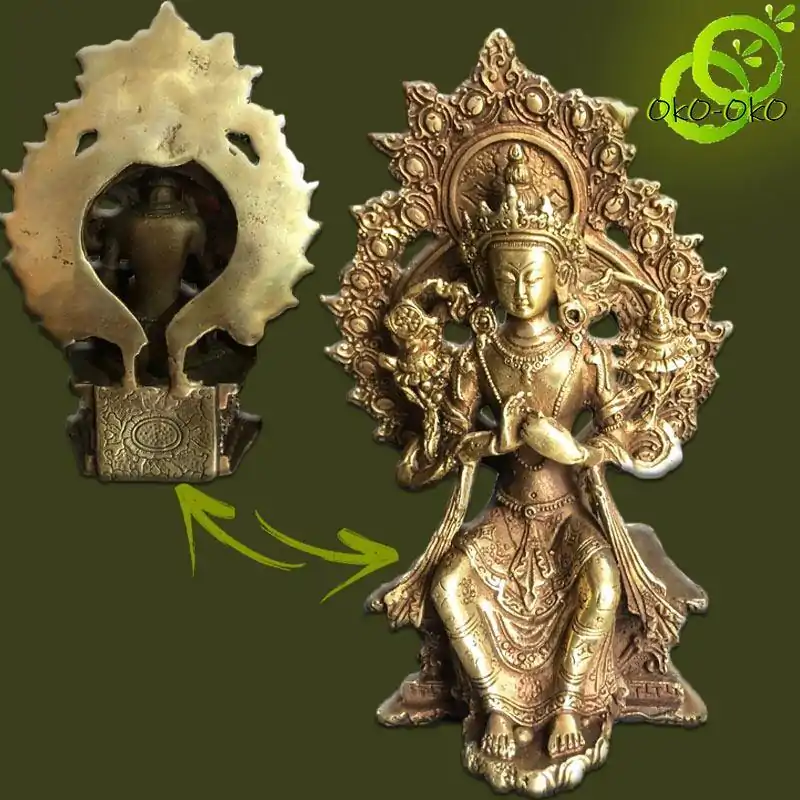 Bouddhisme <br> Statue de Tara. | OkO-OKO™ Jolie Statue de Tara | OkO-OkO