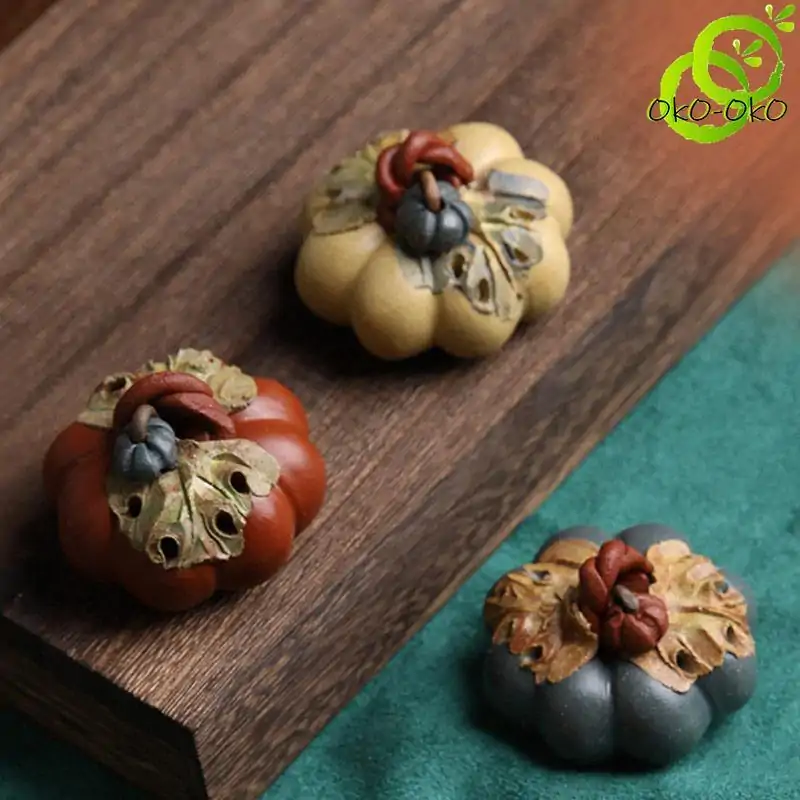 Tea Pets Pompoen (6 kleuren). | OkO-OKO™ Thee Pets Pumpkin | OkO-OkO