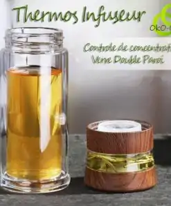 Thermoskanne Infuser oder Teekanne für die Reise | OkO-OkO™