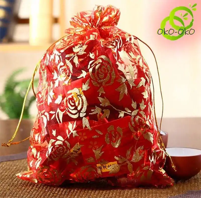 Thé et Infusion <br> Fleur de thé qui s'ouvre dans l'eau. | OkO-OKO™ Fleur de Thé qui s'ouvre dans l'eau avec emballage cadeau | OkO-OkO