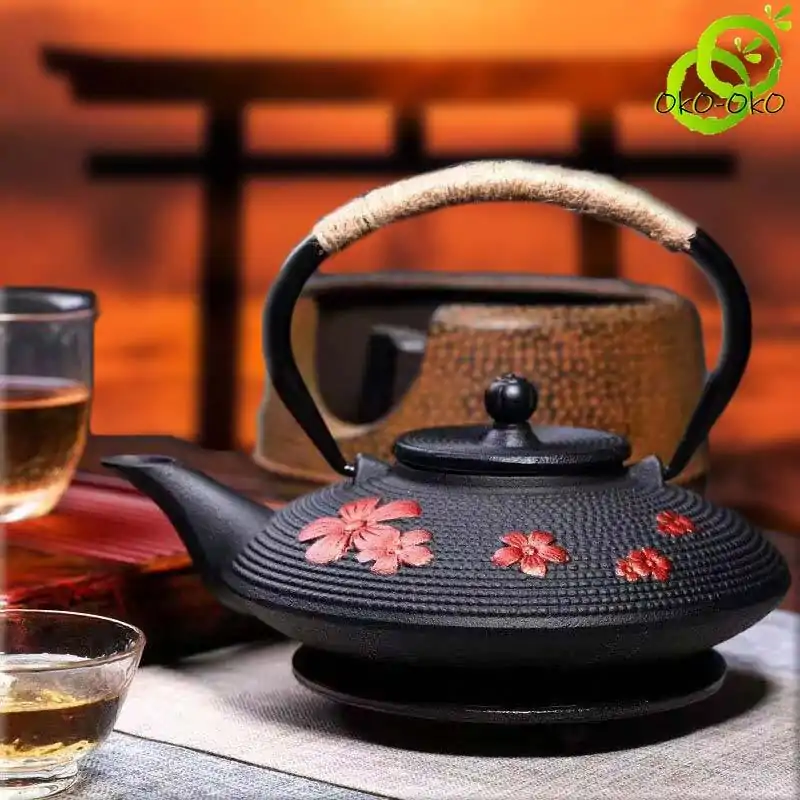 Affordable Japanese Cast Iron Teapot | OkO-OkO™