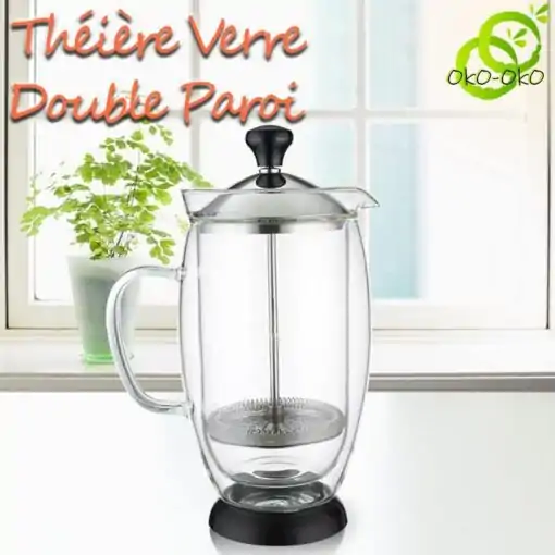 Dubbele Wand Theepot Groot | OkO-OkO