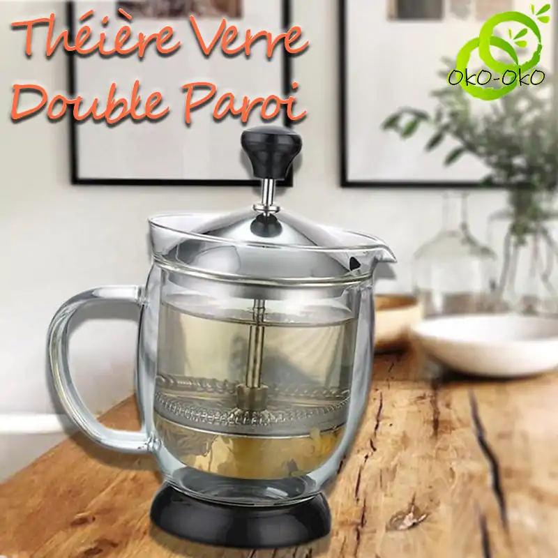 Glass Teapots Double Wall | OkO-OKO™ Buy Double Wall Teapots cheaper than bodum | OkO-OkO