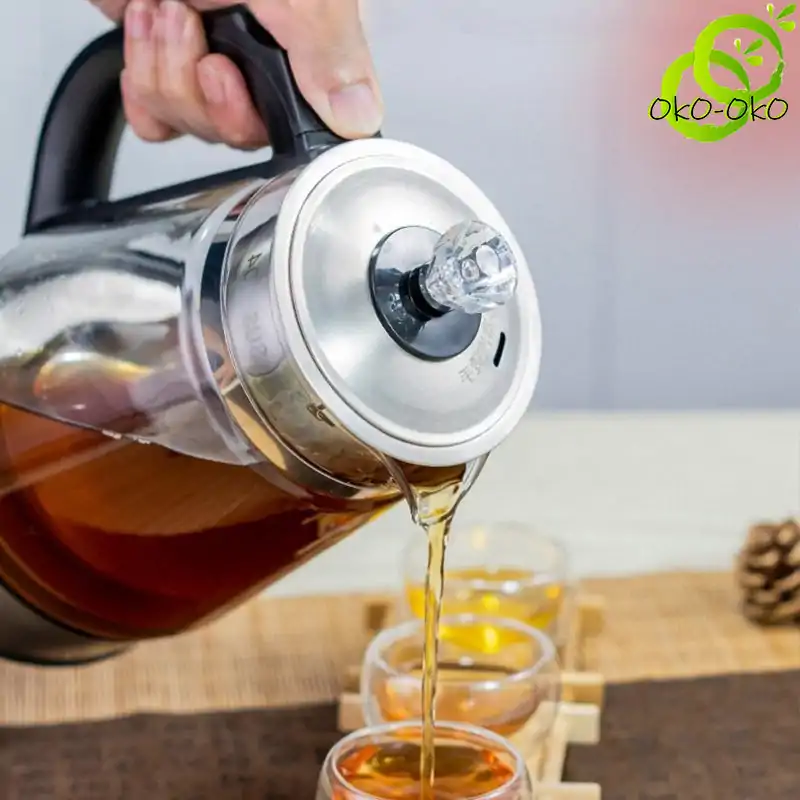 Electric Teapot Adjustable Temperature | OkO-OKO™ Electric Teapot with Adjustable Temperature During Service | OkO-OkO™
