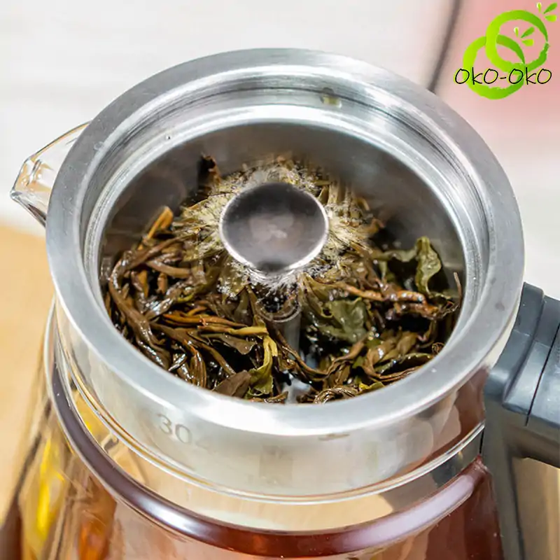 Electric Teapot Adjustable Temperature | OkO-OKO™ Electric Steam Filter Teapot | OkO-OkO™