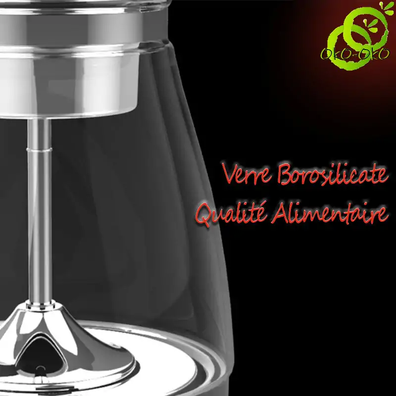 Electric Teapot Adjustable Temperature | OkO-OKO™ Electric Steam Teapot and heat resistant glass | OkO-OkO™