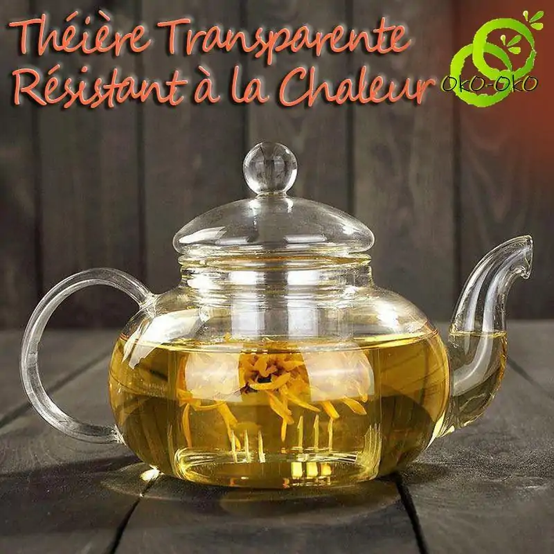 Théières en Verre <br> Transparente. | OkO-OKO™ Théière Transparente | OkO-OkO