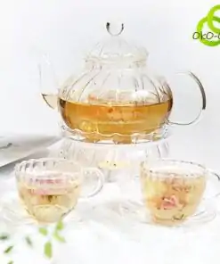 Teekannen aus Glas Mit Teekannenwärmer | OkO-OkO™