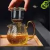 Théières en Verre <br> Écailles. | OkO-OKO™ Théière en verre avec filtre infuseur ten verre transparent | oko oko