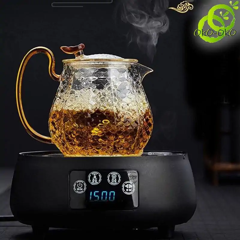 Théières en Verre <br> Écailles. | OkO-OKO™ Acheter la meilleure Théière en verre Écaillée pas cher | OkO-OkO